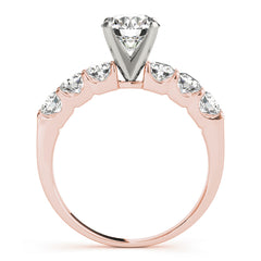 Round Diamond Prong Set Engagement Ring | 1.38 Carat Total Weight