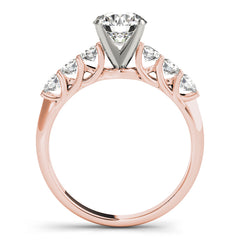 Round Diamond Prong Set Engagement Ring | 1.38 Carat Total Weight