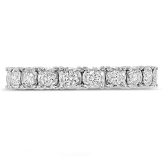 White Gold Eternity Diamond Band|0.63 Carat Total Weight -  MarquiseJewelers