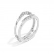 Isabella 0.19 Ct Round Diamond Ring Guard