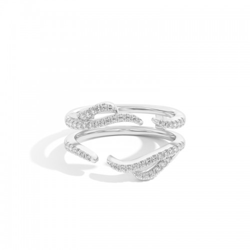 Penelope 0.33 Ct Round Diamond Ring Guard