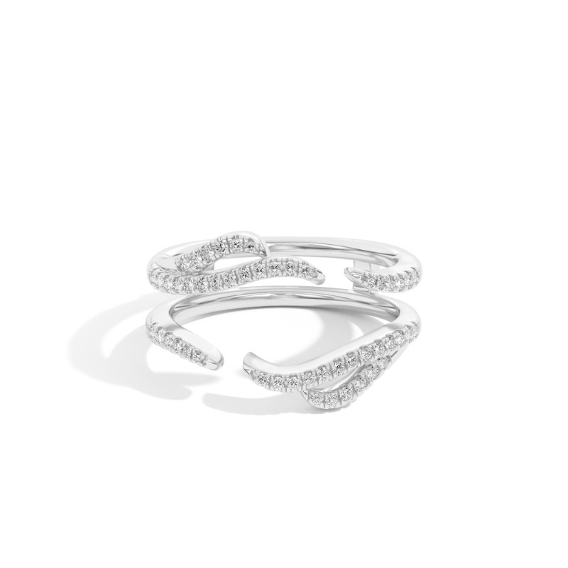 Penelope 0.33 Ct Round Diamond Ring Guard