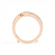Penelope 0.33 Ct Round Diamond Ring Guard