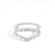 Valentina 0.32 Ct Round Diamond Ring Guard