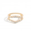 Valentina 0.32 Ct Round Diamond Ring Guard