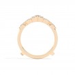 Valentina 0.32 Ct Round Diamond Ring Guard