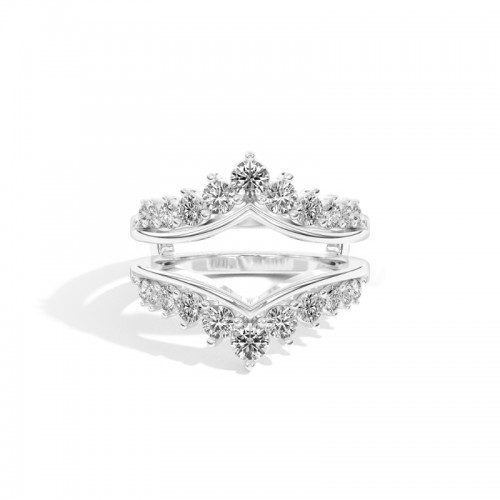 Anastasia 1.51 Ct Round Diamond Ring Guard
