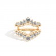 Anastasia 1.51 Ct Round Diamond Ring Guard