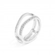 Aurora 0.31 Ct Round Diamond Ring Guard