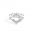 Seraphina 0.65 Ct Round Diamond Ring Guard