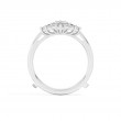 Seraphina 0.65 Ct Round Diamond Ring Guard