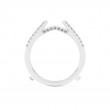 Catalina 0.33 Ct Round Diamond Ring Guard