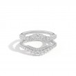Selene 0.84 Ct Round Diamond Ring Guard