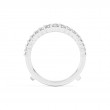 Selene 0.84 Ct Round Diamond Ring Guard