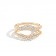 Selene 0.84 Ct Round Diamond Ring Guard