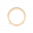 Selene 0.84 Ct Round Diamond Ring Guard
