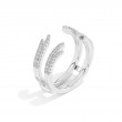 Jade 0.32 Ct Round Diamond Ring Guard