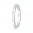 18K White Gold Wedding Band