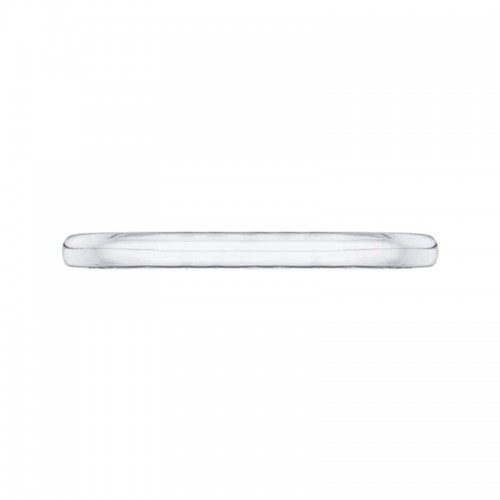 18K White Gold Wedding Band