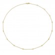 0.28Ct 18 Diamonds By The Yard Chain