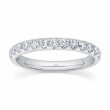 0.55ct 14k White Gold Diamond Lady's Band
