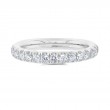 1.07Ct 14K White Gold Diamond Eternity Band Size 5
