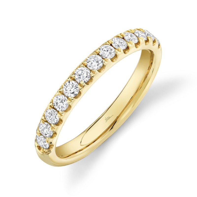 0.55ct 14k Yellow Gold Diamond Lady's Band