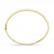 0.88Ct 14K Yellow Gold Diamond Bangle