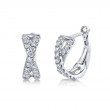 0.40Ct Diamond Huggie Earrings