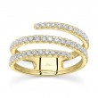 0.61Ct 14K Yellow Gold Diamond Ring