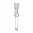 0.77Ct 14K White Gold Diamond Lady's Band