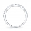 0.77Ct 14K White Gold Diamond Lady's Band