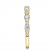 0.40Ct 14K Yellow Gold Diamond Lady's Band