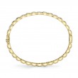 0.79Ct 14K Yellow Gold Diamond Bangle