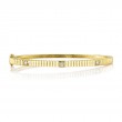 0.16Ct 14K Yellow Gold Diamond Bangle