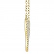 0.21Ct Diamond Pave Heart Necklace