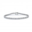 2.02Ct 14K White Gold Diamond Tennis Bracelet