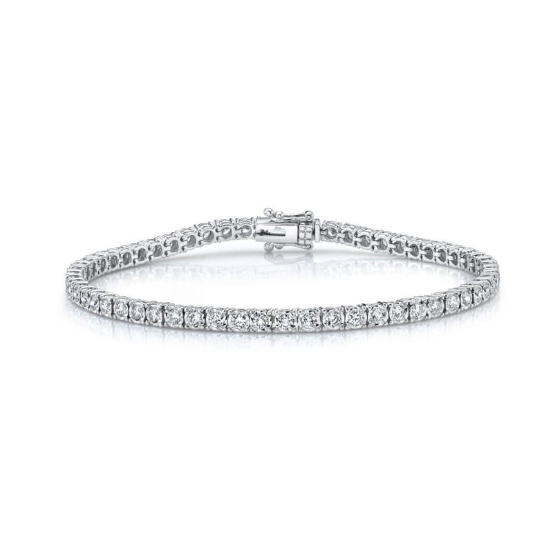 2.02Ct 14K White Gold Diamond Tennis Bracelet