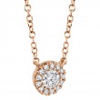 0.14Ct Diamond Necklace