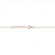 0.04Ct 14K Rose Gold Diamond Infinity Bracelet