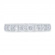 1.15Ct 14K White Gold Diamond Eternity Ring Size 6