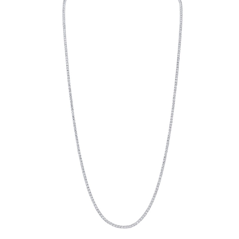 8.70Ct Diamond Tennis Necklace 36