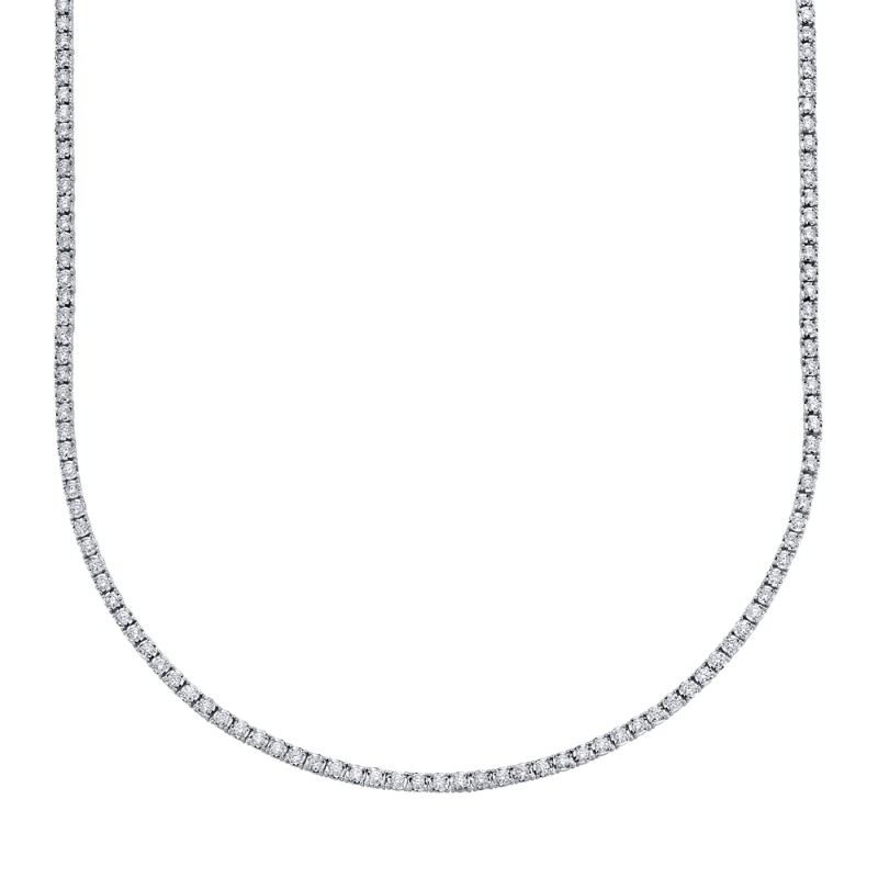 3.96Ct Diamond Tennis Necklace