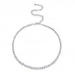 4.39Ct 14K White Gold Diamond Tennis Necklace
