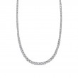 4.39Ct 14K White Gold Diamond Tennis Necklace