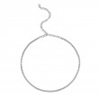 0.95Ct 14K White Gold Diamond Tennis Necklace