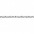 8.72Ct 14K White Gold Diamond Pave Link Necklace