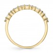 0.25Ct 14K Yellow Gold Diamond Baguette Band