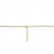 2.00Ct 14K Yellow Gold Diamond Bezel Tennis Necklace