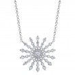 0.75Ct 14K White Gold Diamond Necklace